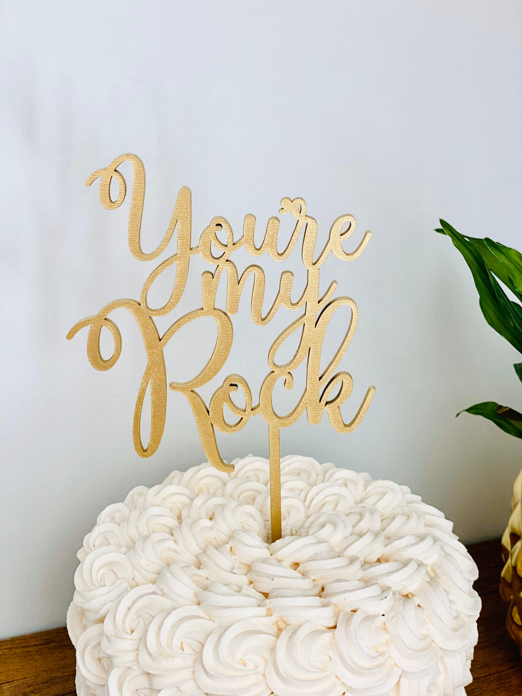 You're My Rock Cake Topper, 5